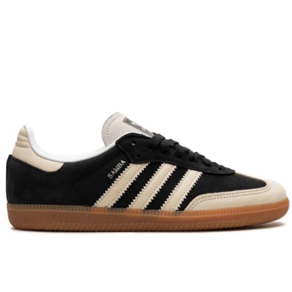 NWT Black and Beige Adidas Sambas